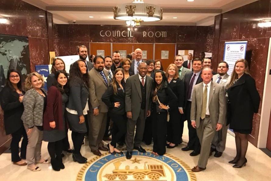 Two Houston Airport Employees Graduate from Leadership Lake Houston Program