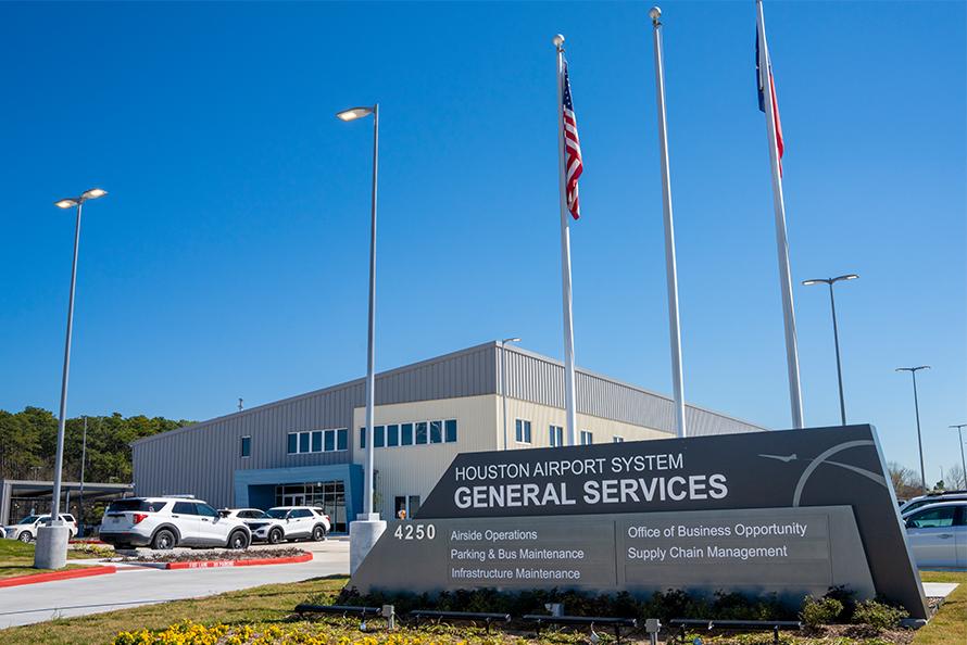 The state-of-the-art, 50,000 sq. ft. multipurpose building supports airport operations