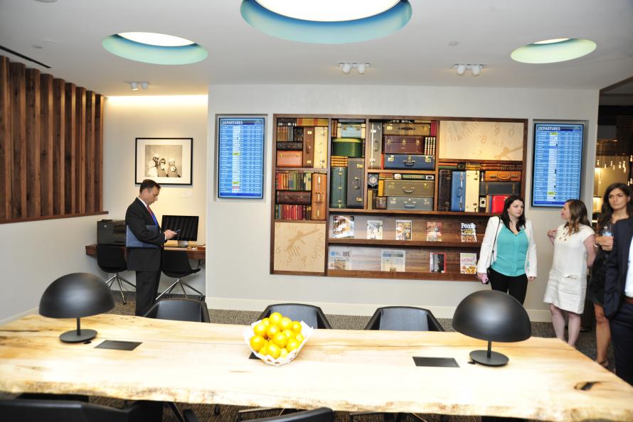 American Express Opens The Centurion Lounge at Bush Airport