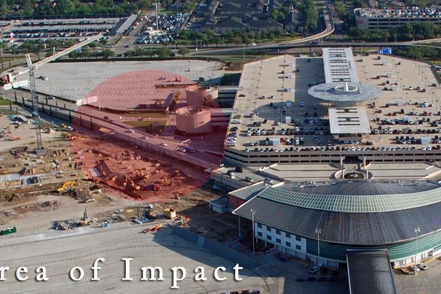 Hobby Airport Roadway Modifications Continue