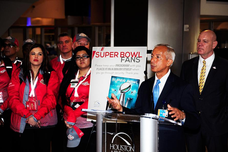 Houston Airports Tackle Super Bowl 51