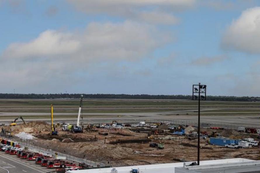 MLIT under construction wide shot