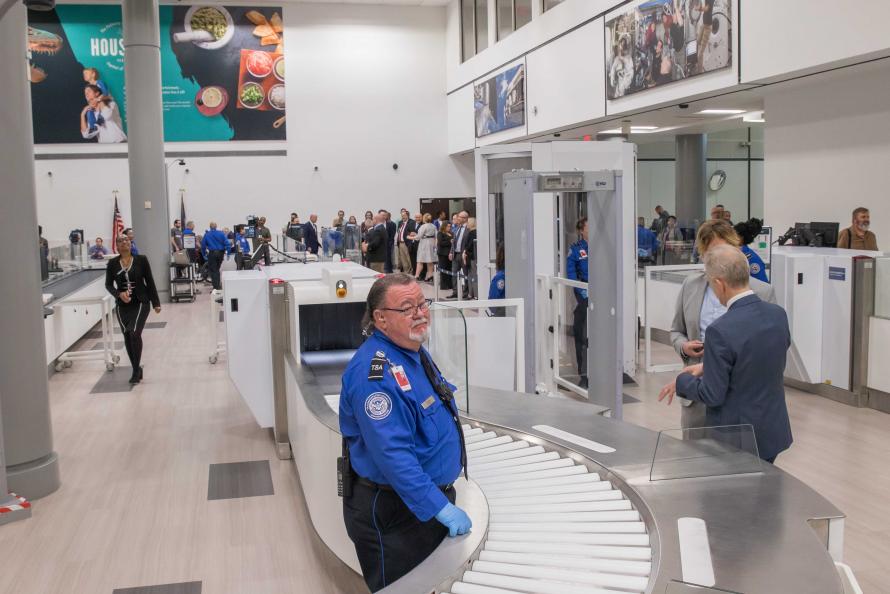 The Houston Airport System and TSA Open New Automated Screening Lanes at the City’s Largest Airport