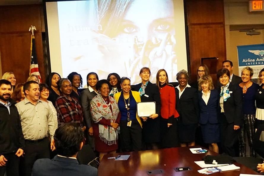 Airport Employees Train to Spot Human Trafficking 