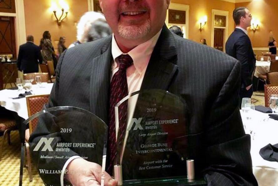 Bush and Hobby honored for Best Customer Service in Airport Experience News awards for 2018