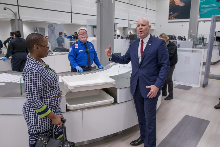 The Houston Airport System and TSA Open New Automated Screening Lanes at the City’s Largest Airport
