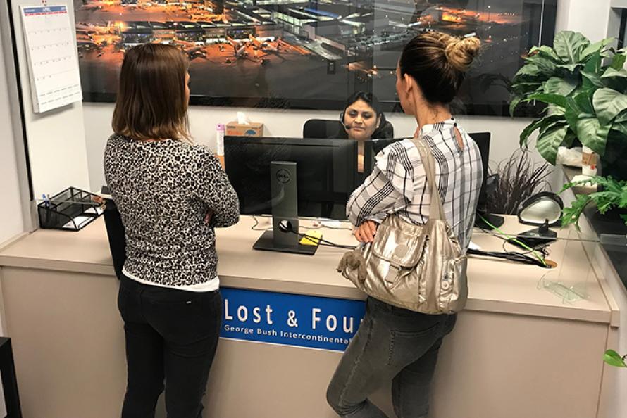 Airport Lost and Found Doesn't Miss a Beat