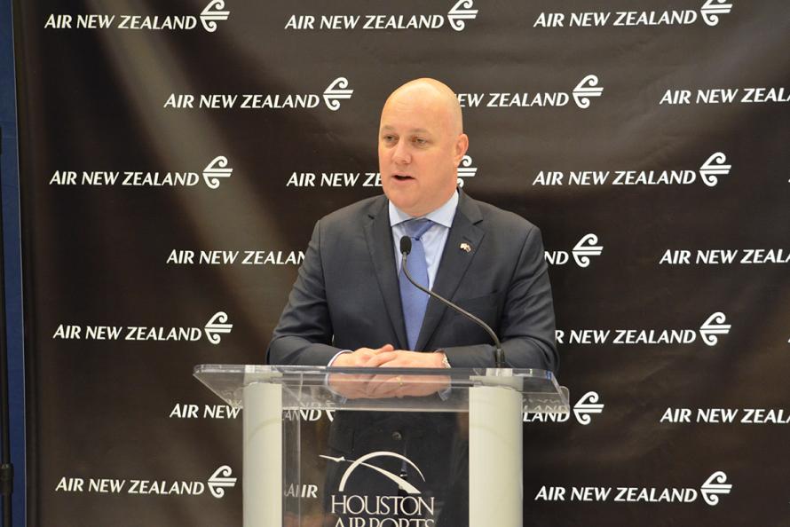 Air New Zealand Lands in Houston