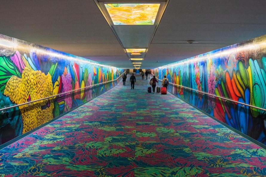 IAH Connector Tunnel – immersive installation by Janavi Mahimtura Folmsbee 