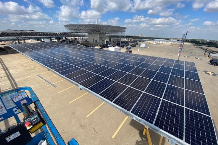Solar Panels at HOU