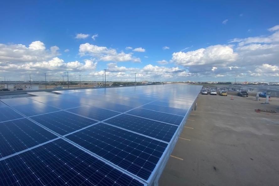 Solar Panels at HOU