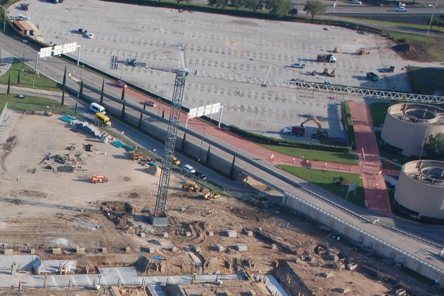Hobby Airport Roadway Modifications Continue