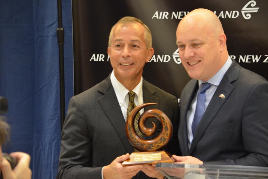 Air New Zealand Lands in Houston