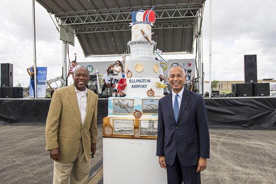 Houston Airport System Holds Ellington Airport Centennial Celebration