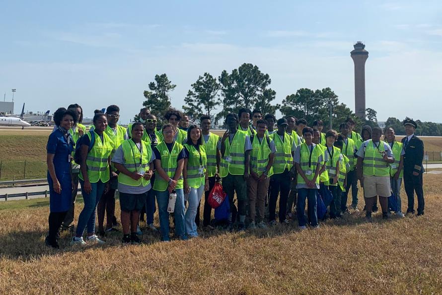 students at IAH