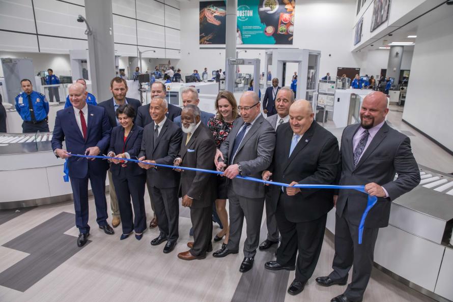 The Houston Airport System and TSA Open New Automated Screening Lanes at the City’s Largest Airport