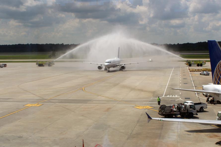 Team USA Olympians Arrive at Bush Airport