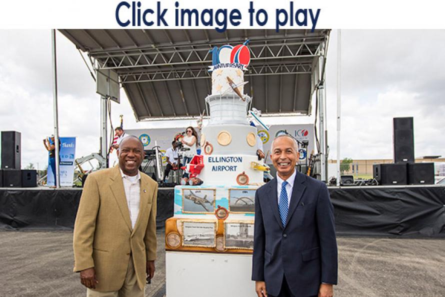 Houston Airport System Holds Ellington Airport Centennial Celebration